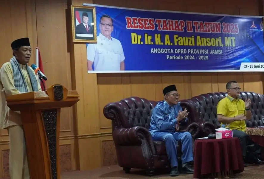 Fauzi Anshori Reses Kepemerintah didampingi Sekda