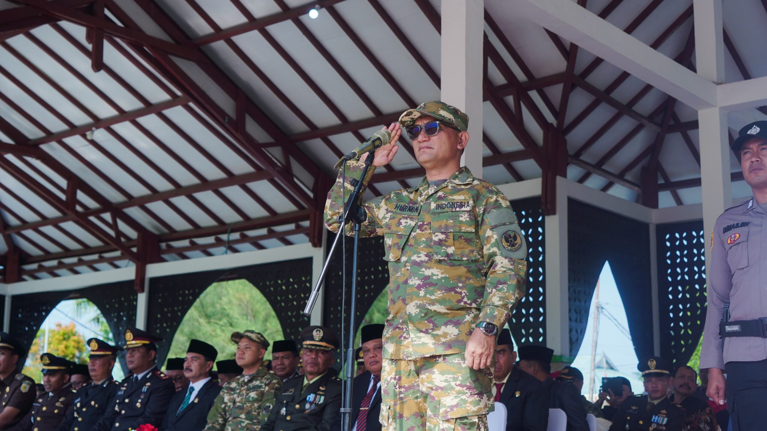 Bupati Sarolangun Jadi Inspektur Upacara Peringatan HUT TNI Ke-80 Tahun