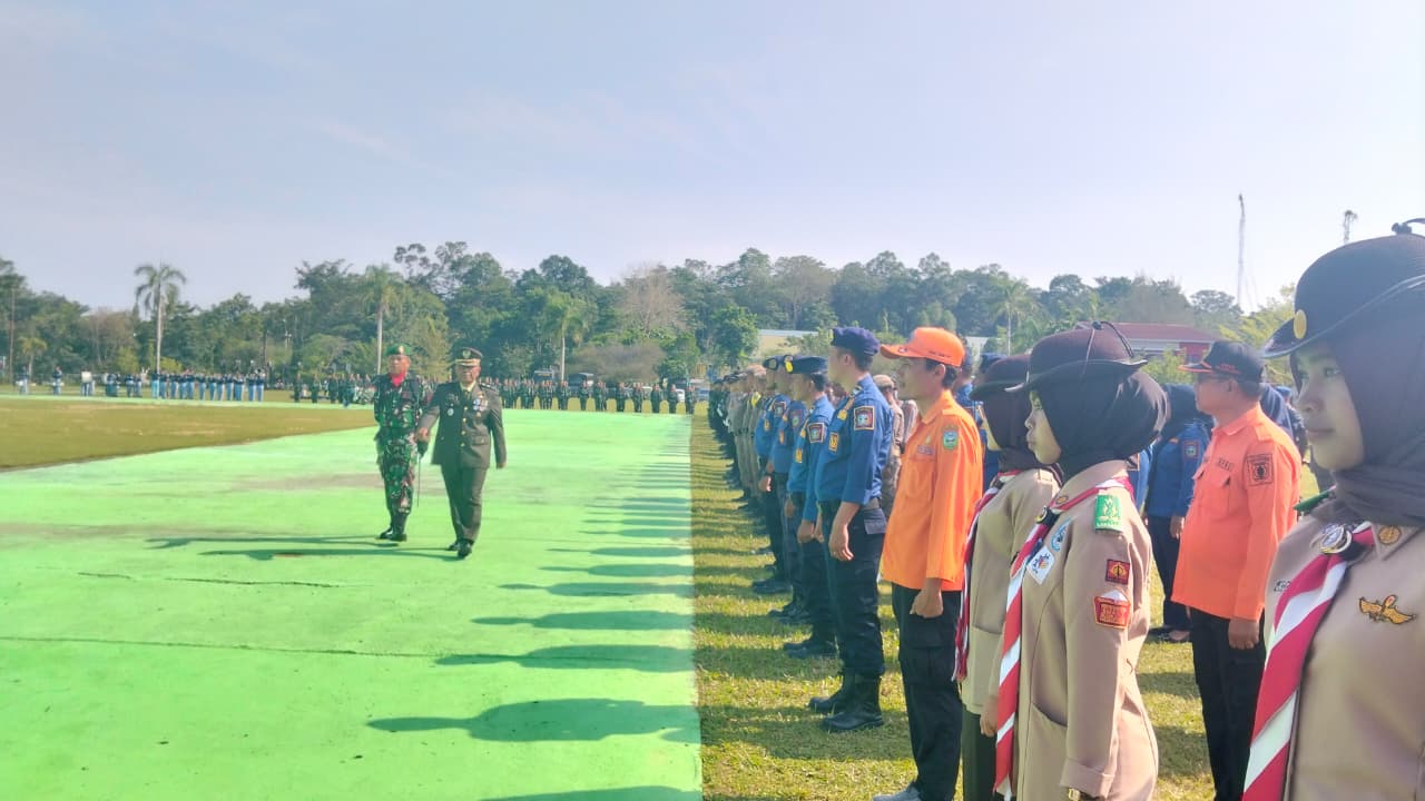 Kodim 0420/Sarko Gelar Upacara HUT ke-80 TNI Tahun 2025, Berlangsung Khidmat dan Semangat Nasionalisme
