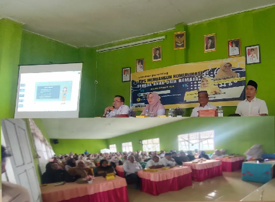 SMP Negeri 04 Merangin Undang Psikolog, Gelar Seminar Tips Membangun Komunikasi dengan Anak Usia Remaja