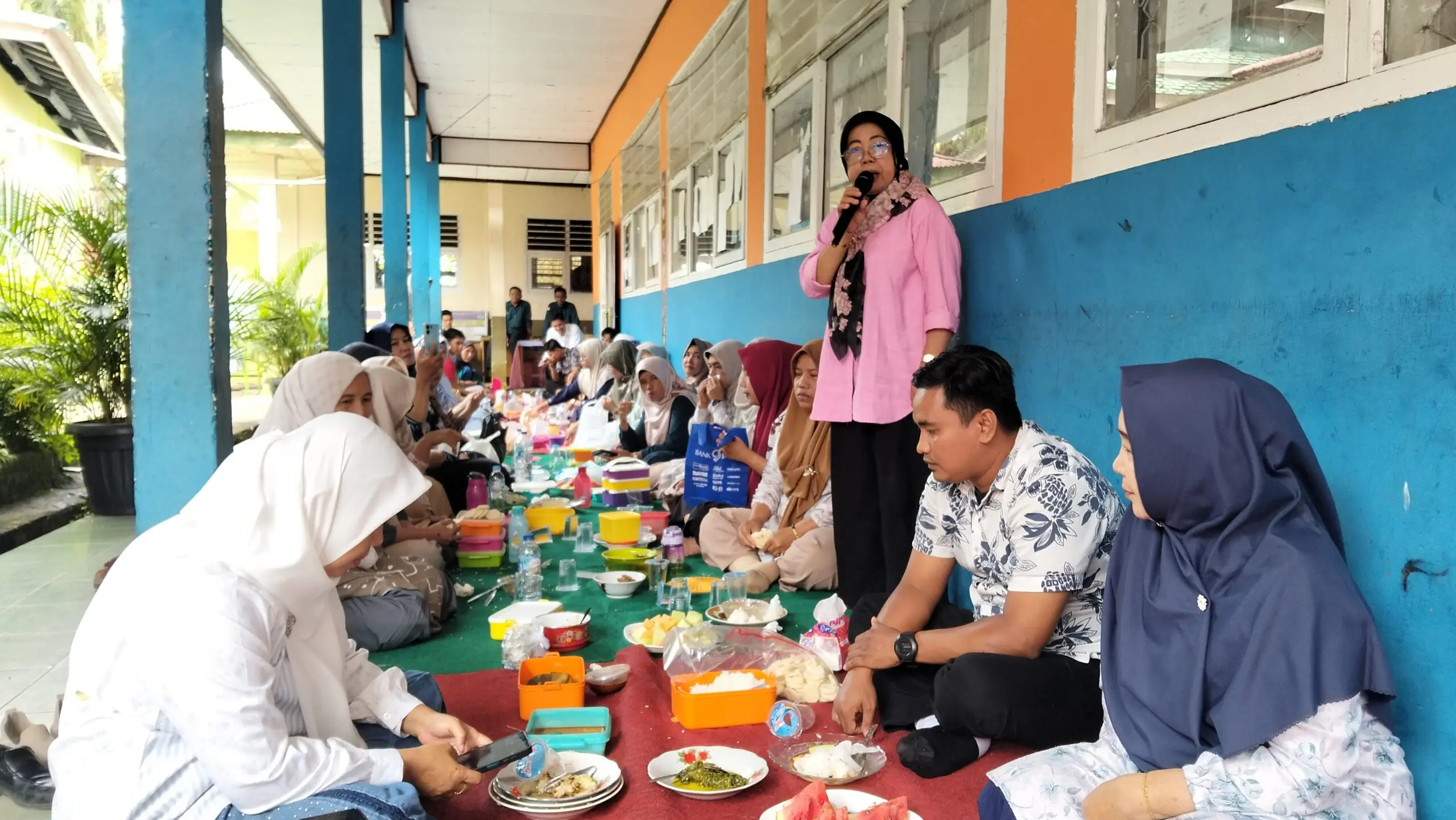 Hangat dan Penuh Kekeluargaan, SMP Negeri 01 Merangin Bersihkan Hati Jelang Ramadhan Gelar Doa dan Makan Bersama
