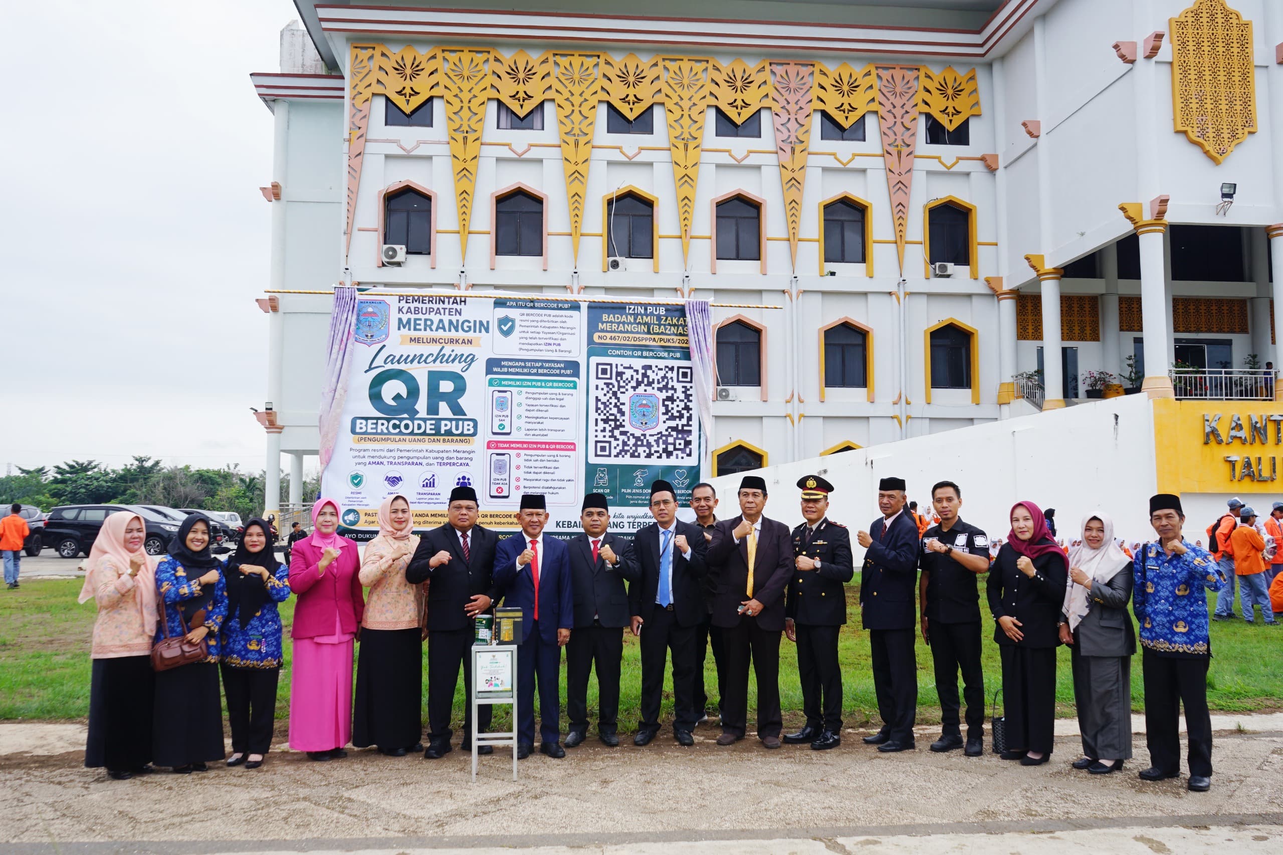 Sikat Pungli, Pemkab Merangin Luncurkan Sistem QR Barcode Izin Pengumpulan Uang dan Barang