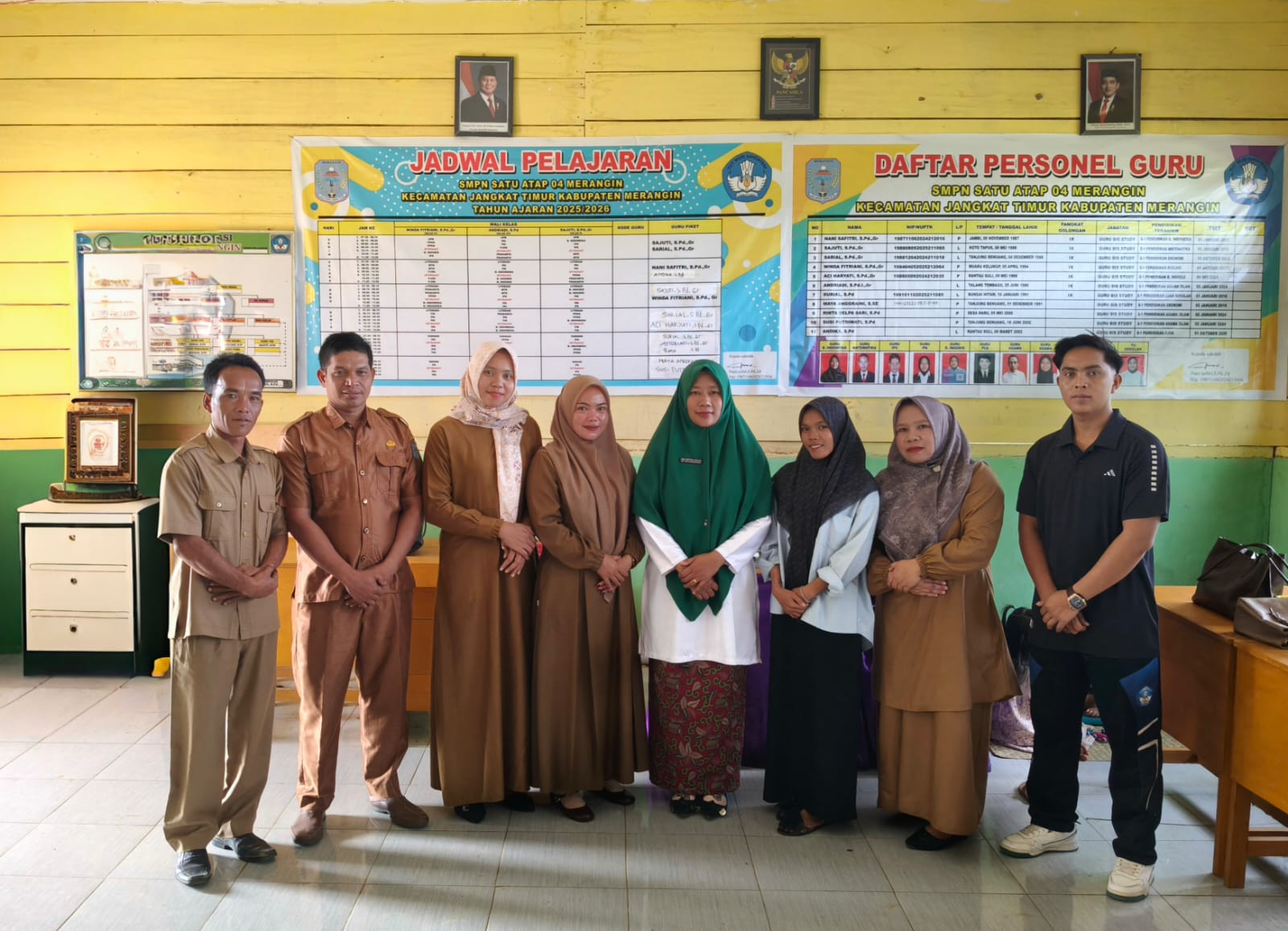 Resmi Jadi Kepsek Definitif, Nani Safitri,.S.Pd Ajak Seluruh Warga Sekolah Wujudkan SMPN Satu Atap 04 Merangin yang Bermutu