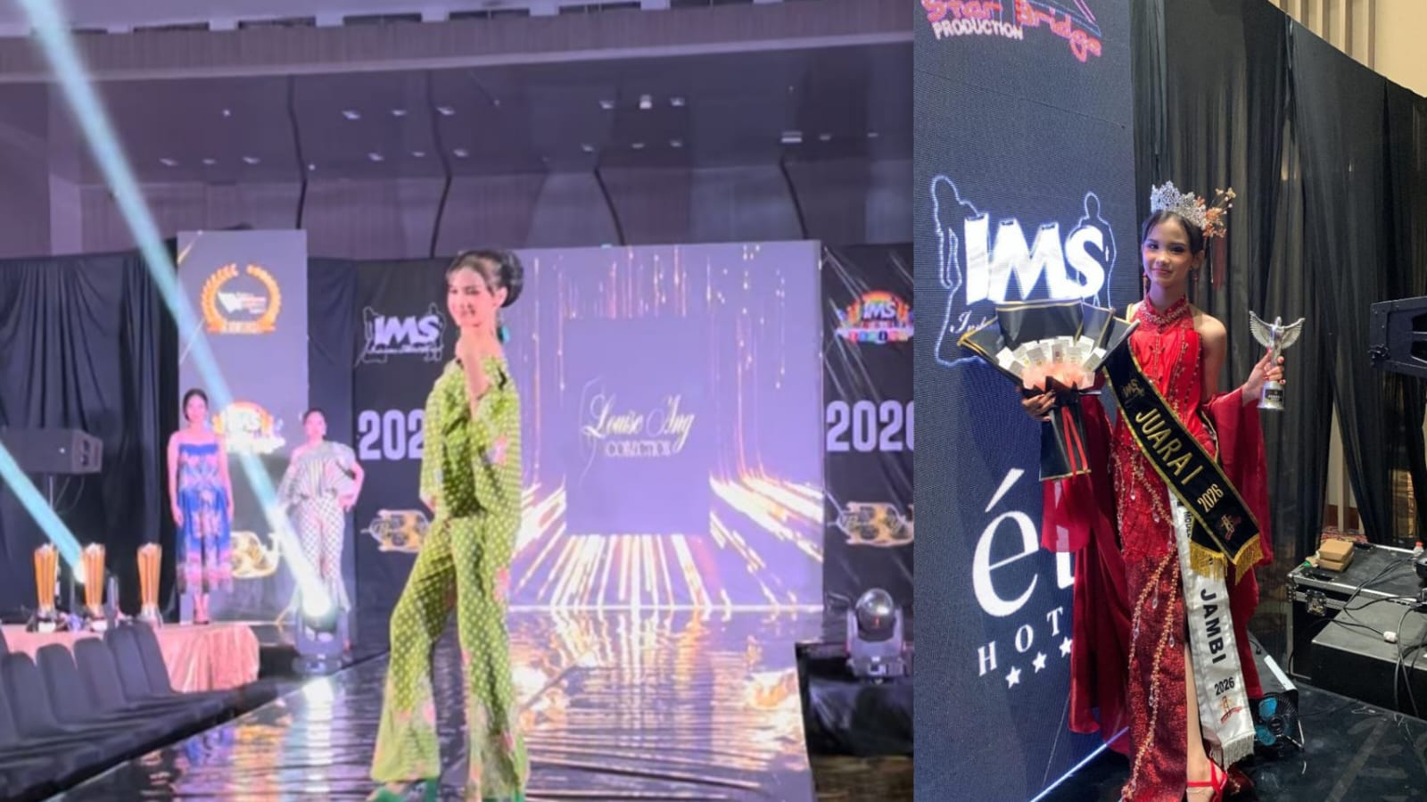 Shafa Azzahra Chania Harumkan Nama Merangin dan Jambi, Raih Gelar Winner Indonesia Model Search Senior 2026