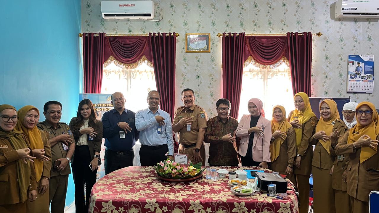 Peringatan Harganas Ke-33, DPPKB Merangin Terima Kunjungan Pimpinan Cabang BRI Bangko