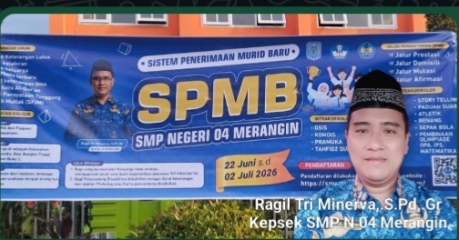 SPMB SMP Negeri 04 Merangin Tegaskan Penolakan Segala Bentuk Gratifikasi