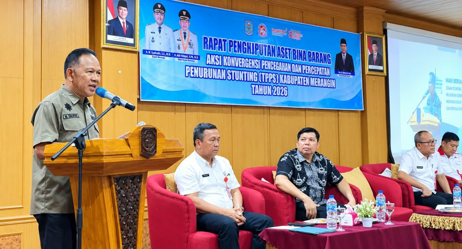 Wabup A. Khafidh Buka Rapat Penginputan Aksi Bina Bangda dan Aksi Konvergensi PPPS