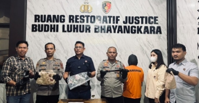 Polres Merangin Ungkap Kasus Pembacokan Suami oleh Istri Siri