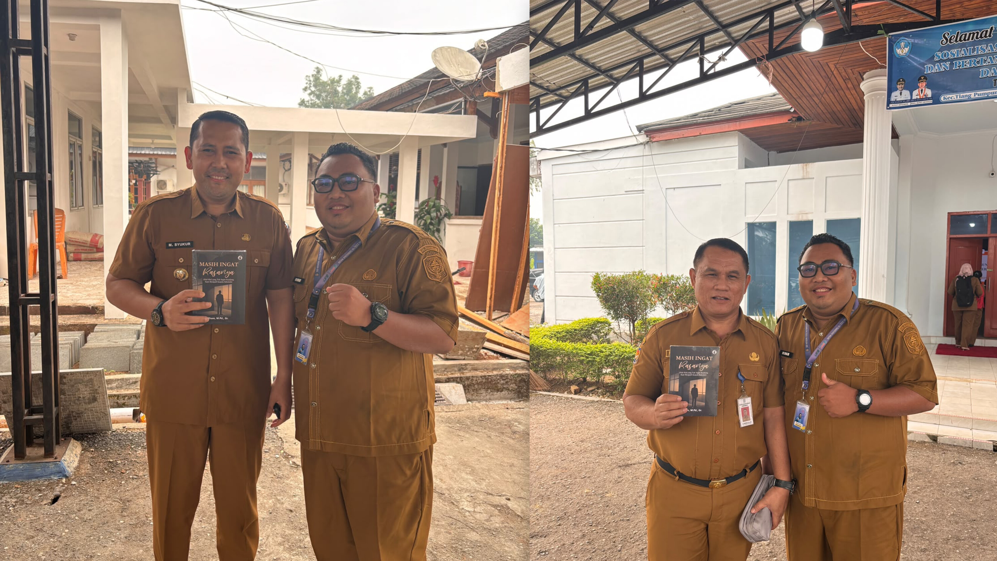 Bupati dan Kadis Dikbud Merangin  Dukung Karya Buku “Masih Ingat Rasanya” Karya Ilham M.Pd,.Gr