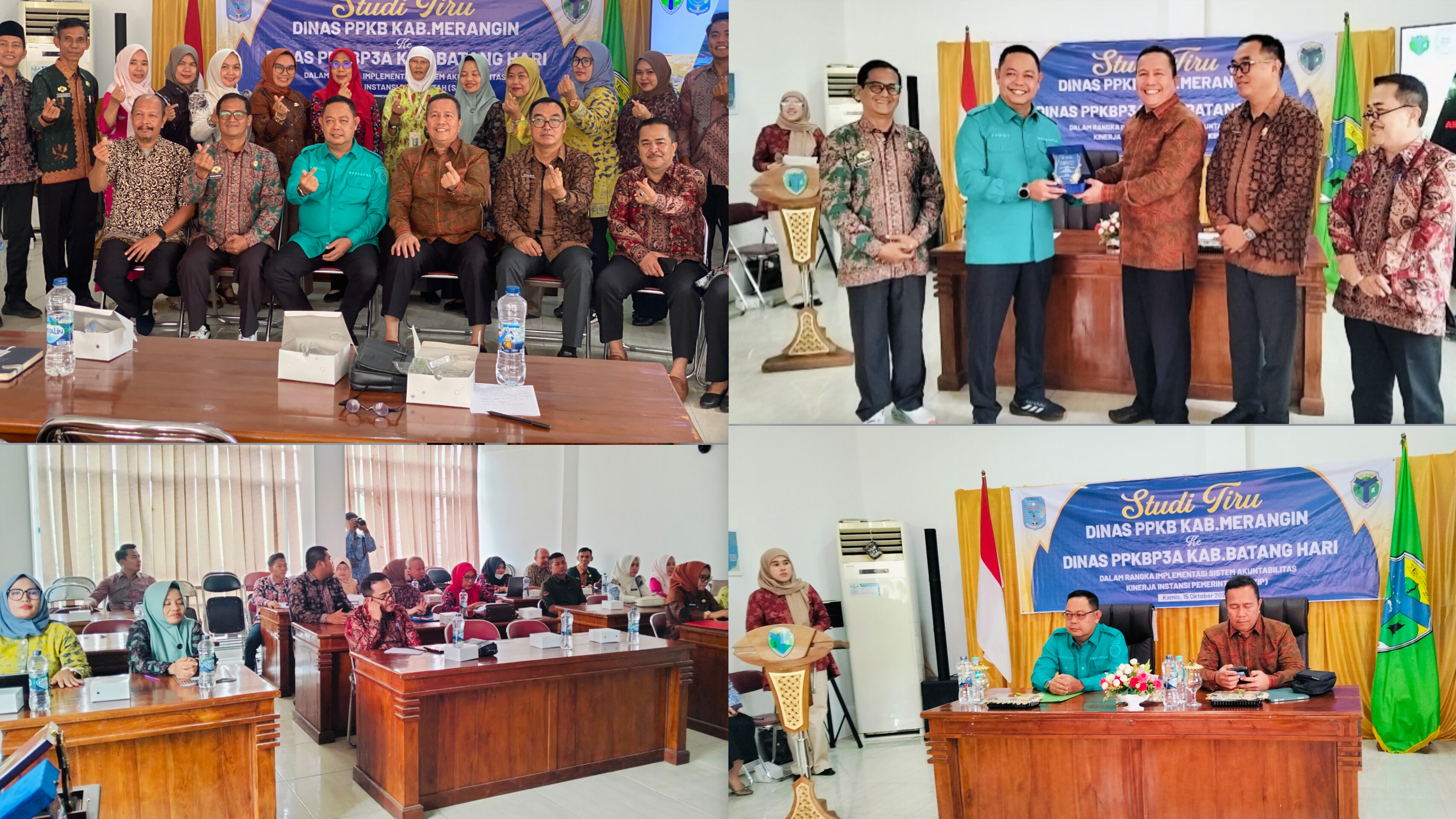 DPPKB Merangin Study Tiru ke DPPKBP3A Batang Hari, Perkuat SAKIP dan Peningkatan Akuntabilitas Kinerja